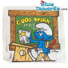 Smurfen sticker - Good work - 1983 -6cm