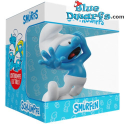 Klungelsmurf - Blue Resin 2023 - kunsthars figuur - Serie 2 -  smurfen beeldje - 11 cm