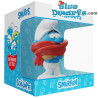 Pitufo con bufanda rojo - Blue Resin 2023 - 1 Figura resina - 11 cm