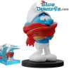 Winterschlumpf Schal rot - Blue Resin 2023 - Serie 2  - Kunstharzfigur - 11 cm