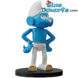 Robot Smurf - Blue Resin 2024 - Kunsthars figuur - Serie 3 -  smurfen beeldje - 11 cm