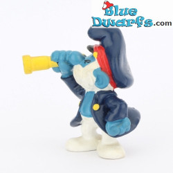 20141: Kapitän Schlumpf - blaue Jacke - Schleich - 5,5cm