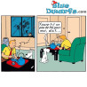 Tintin having tea - Resin Statue - The Tintin Collection -18cm