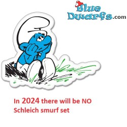 2024 - Set da gioco - 0 x I Puffi Schleich - 5,5cm