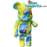 Puffo nero - BE@RBRICK - 1000% - 40cm x 20cm x 70cm