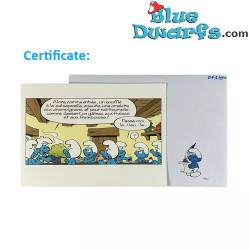 Pitufo Goloso sirve la comida - Los pitufos  - Offset print -  (+/- 40x30 cm)