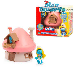Huisje van smurfin met Smurfin - Speelset - Giochi Preziosi - 2024