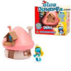 Smurfette cottage with smurfette - Magic Key Playset - Giochi Preziosi - 2024