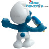 20053: Puffo con gelato - il gelato è Blu bianco - Schleich - 5,5cm