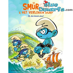 Stripboek van de Smurfen - Nederlands - De Smurfen en het Verloren dorp - Nr.6 - Het dolende eiland