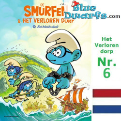 Cómic Los Pitufos - Holandes - De Smurfen en het Verloren dorp - Nr.6 - Het dolende eiland