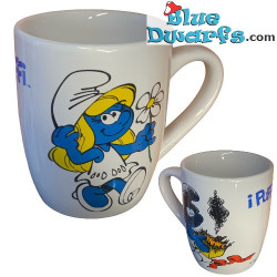 Smurfette and jokey- Smurf mug - Walcor - The Smurfs - 400ML