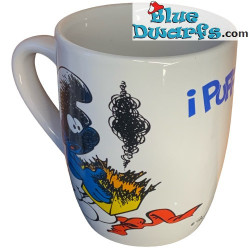 I puffi tazza - Puffetta e puffo burlone - Walcor - 400ML