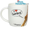 I Love Lutetia - Asterix and Obelix Admiring the Eiffel Tower in Paris - Ceramic Mug - 400ML