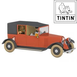 El Taxi Rojo - Renault Tipo KZ10 CV -1925 - Coche de Tintín - Escala 1/24 - Nº 25
