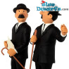 Schultzes und Schulzes - Das imaginäre Museum/ Musée imaginaire - Tim und Stuppi Kunstharzfigur - Tintinimaginatio - 25cm