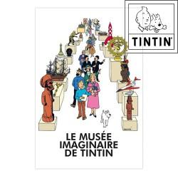 Tim und Struppi - Das imaginäre Museum/ Musée imaginaire - Tim und Stuppi Kunstharzfigur - Tintinimaginatio - 25 cm