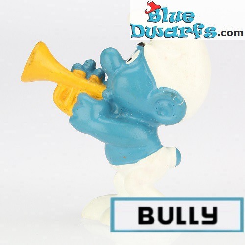 20072: Trompetter 2 Smurf - Bully - 5cm
