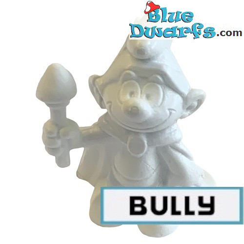 20074: King Smurf - white body - BULLY -  Rohlinge
