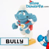 20119: Gigant Schlumpf - Sockel gelb - weiße kurze Ärmel / Weiße Schuhe- Bully - 6cm