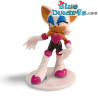 Rouge - Sonic Hedgehog Spielfigur - Funky Box - 3D Figurines - 6cm