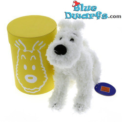 Plüsch Struppi - Tim und Struppi Merchandise - Gelbe Displaybox - Tintinimaginatio - 20 cm
