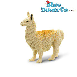 Safari Glücksminis - Lama - weiß - 10 Stück - Minifiguren - 2 cm