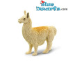 Mini Llama  / Llamas - blanco - Miniaturas de la Suerte - goma - 10 piezas - Safari - 2 cm