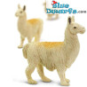 Safari Glücksminis - Lama - weiß - 10 Stück - Minifiguren - 2 cm