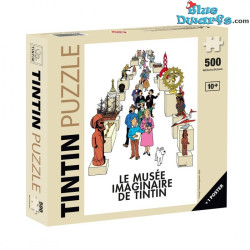 Puzzle Tintin - Musée Imaginaire - 500 pièces (incluant une affiche)