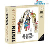 Puzzel van Kuifje - Het denkbeeldige museum - 500 stukjes (inclusief poster)