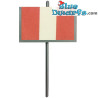 40208: Schilddrager Smurf *Losse schild*