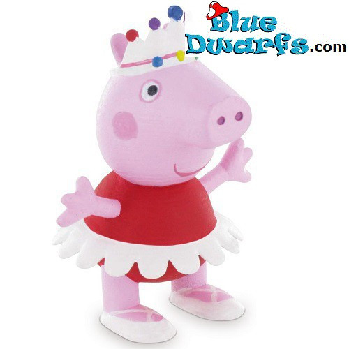 Peppa Pig Danser - Mijn eerste Peppa Pig - Speelfiguurtje Peppa Pig - Comansi - 6,5cm
