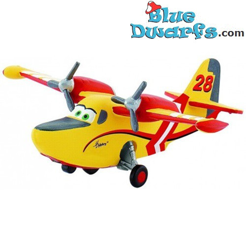 Dipper - Vliegtuigen 2 - Disney Pixar Speelfiguurtje - Bullyland  - 7cm