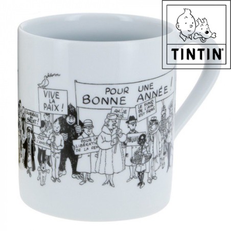 Taza Tintin - Felicitaciones 1972 - 250 ML