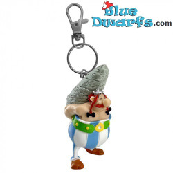 Obelix met steen - Asterix en Obelix - Plastoy Sleutelhanger- 10cm