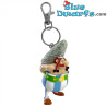 Obelix con una pietra - Portachiavi - Asterix e Obelix figurina - Plastoy - 10cm