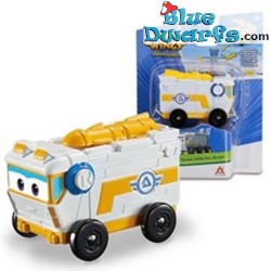 Rover - Super Wings Articulated Action - Figurine rover lunaire blanc - 12cm