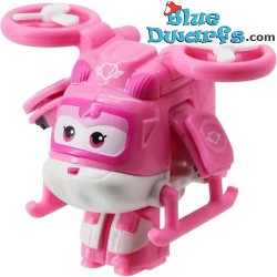 Supercharged Dizzy - Super Wings Transform a Bots - Helicopter Play Figure - 6,5cm