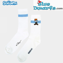 Papa Pitufo en traje bávaro - calcetines deportivos - Adultos - Bavarian Caps - Talla 41-46
