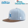Schtroumpf Grognon - Casquette de baseball pour adultes - Snapback - Bleu clair - Bavarian Caps - 58cm