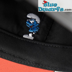 Gargamel, Azrael y el Pitufo escondido - Gorra de béisbol para adultos - Snapback - negro - Bavarian Caps - 58cm