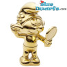 Gold Smurfs - Complete set of 4 smurfs - Skultuna - 55mm