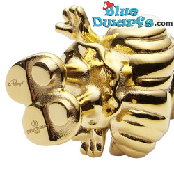Puffi d'Oro - Set completo di 6 puffi - Skultuna - 55mm