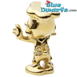 Gouden Smurfen - Complete set van 6 smurfen - Skultuna - 55mm