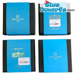 Gold Smurfs - Complete set of 4 smurfs - Skultuna - 55mm