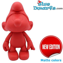 Black, Yellow and Red Smurfs – 20 cm – Germany/Belgium Colors – Vinyl Global Smurfday Figures – Set of 3