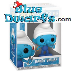 4 The Smurfs Funko Pop! Figurines - Complete set - Funko Pop! - Series 3 - 2024 - 9 x 12 x 15 cm
