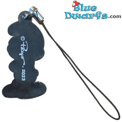 Muffi Schlumpf - flexibles Gummi - Schlumpf Anhänger - 3,5 cm