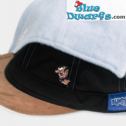 Moppersmurf - Baseballcap voor Volwassenen - Snapback - Lichtblauw - Bavarian Caps - 58cm